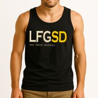 San Diego LFGSD Let's Go SD Baseball Trending Tank Top