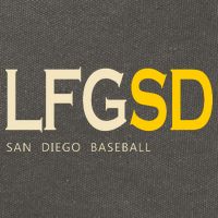 San Diego LFGSD Let's Go SD Baseball Trending Cotton Canvas Backpack