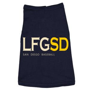 San Diego LFGSD Let's Go SD Baseball Trending Doggie Tank