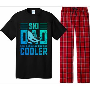 Ski Dad Like A Regular Dad But Cooler Funny Quote Great Gift Pajama Set