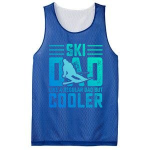 Ski Dad Like A Regular Dad But Cooler Funny Quote Great Gift Mesh Reversible Basketball Jersey Tank