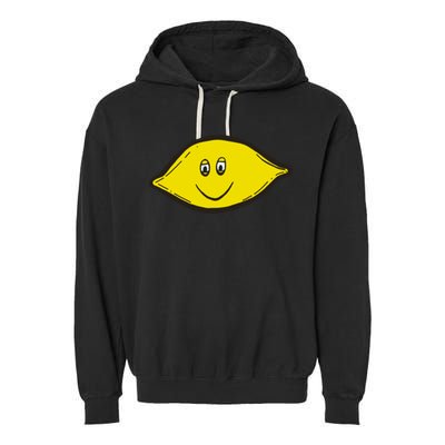Small Dope Lemon Garment-Dyed Fleece Hoodie