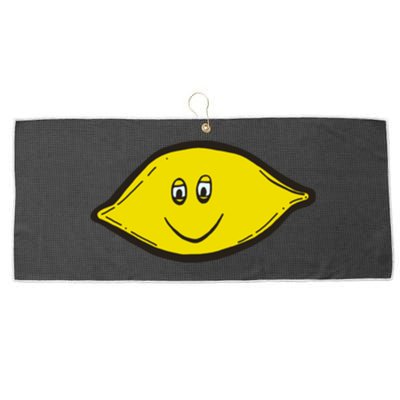 Small Dope Lemon Large Microfiber Waffle Golf Towel