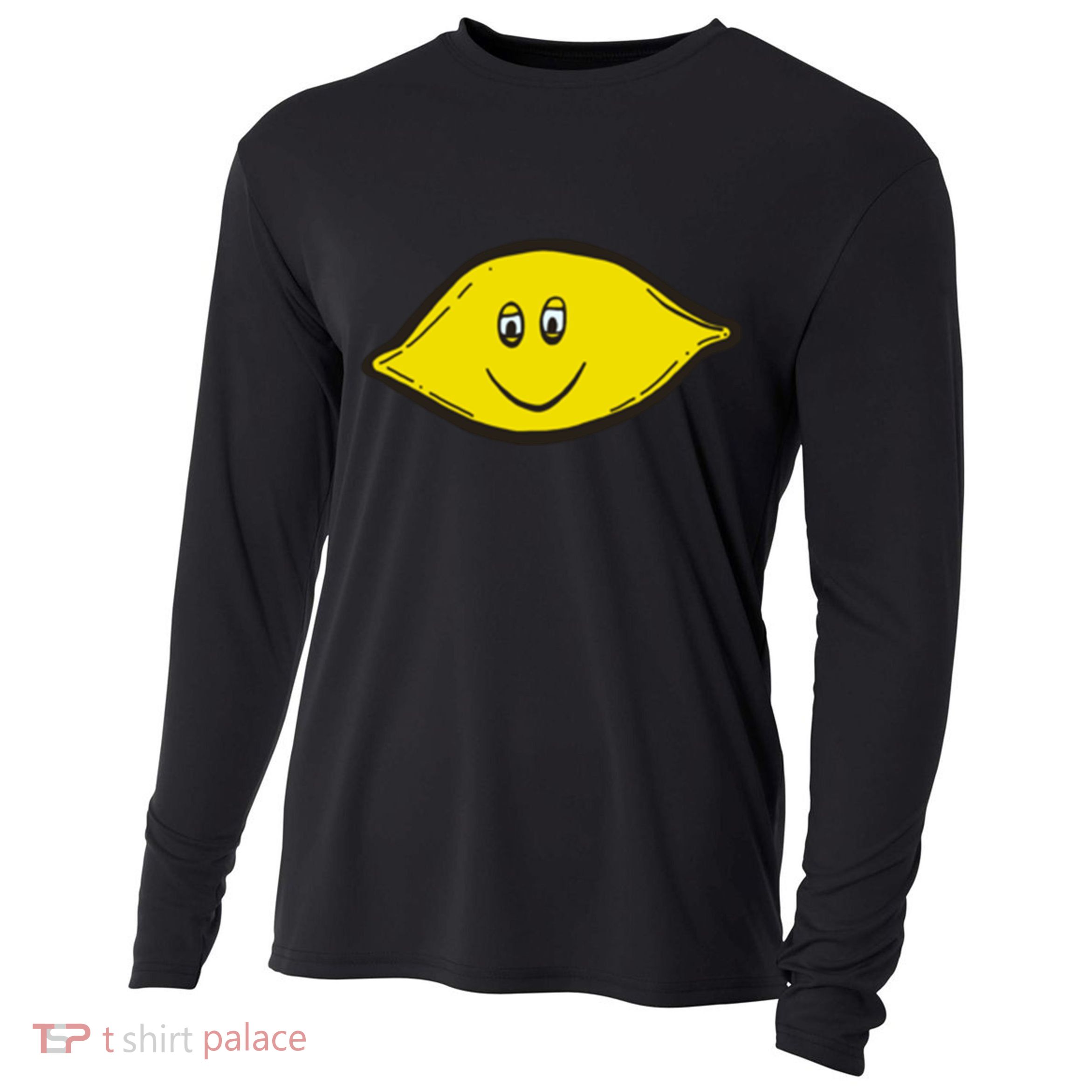 Small Dope Lemon Cooling Performance Long Sleeve Crew
