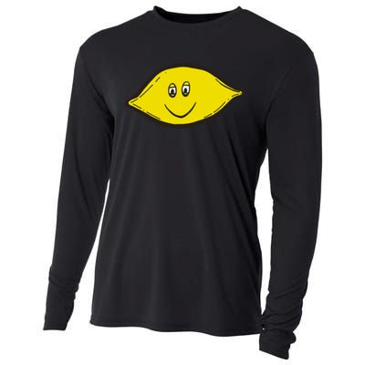 Small Dope Lemon Cooling Performance Long Sleeve Crew