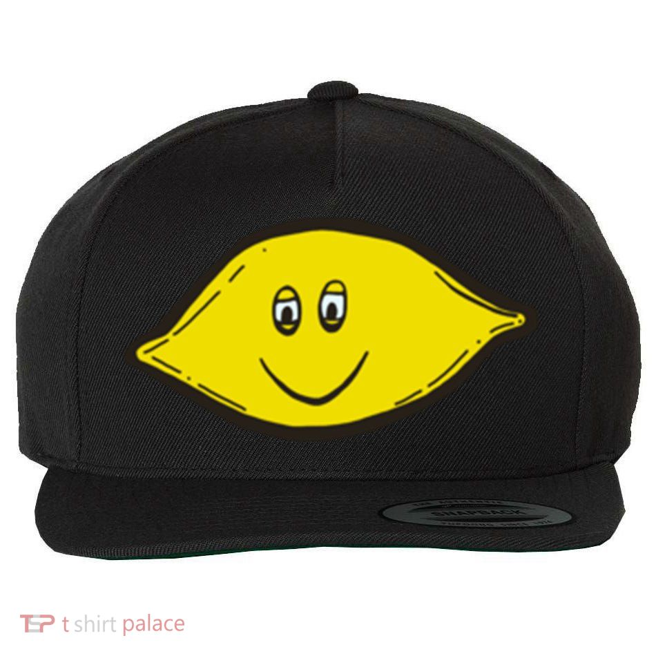 Small Dope Lemon Wool Snapback Cap