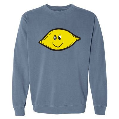 Small Dope Lemon Garment-Dyed Sweatshirt