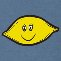 Small Dope Lemon Garment-Dyed Sweatshirt