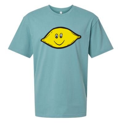 Small Dope Lemon Sueded Cloud Jersey T-Shirt