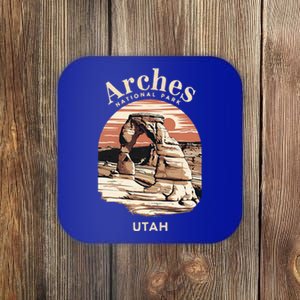 Stunning Desert Landscape Arches National Park Utah Coaster