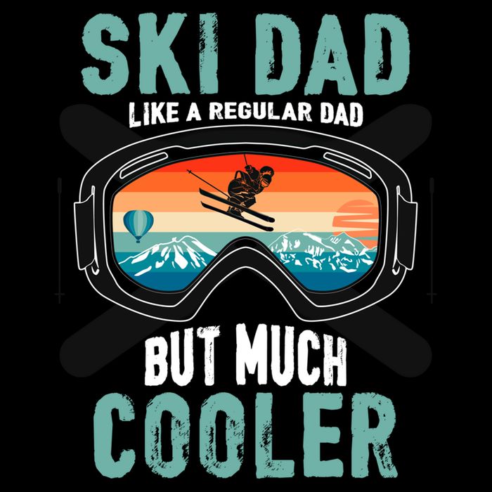 Ski Dad Like A Regular Dad But Cooler Vintage Skier Gift Mug