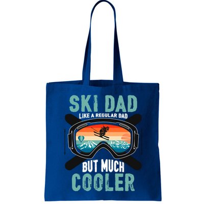 Ski Dad Like A Regular Dad But Cooler Vintage Skier Gift Bag