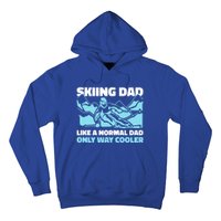 Skiing Dad Like A Regular Dad But Cooler For Father's Day Gift Hoodie