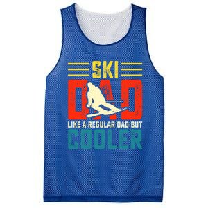 Ski Dad Like A Regular Dad But Cooler Funny Quote Gift Mesh Reversible Basketball Jersey Tank