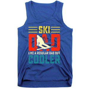 Ski Dad Like A Regular Dad But Cooler Funny Quote Gift Tank Top