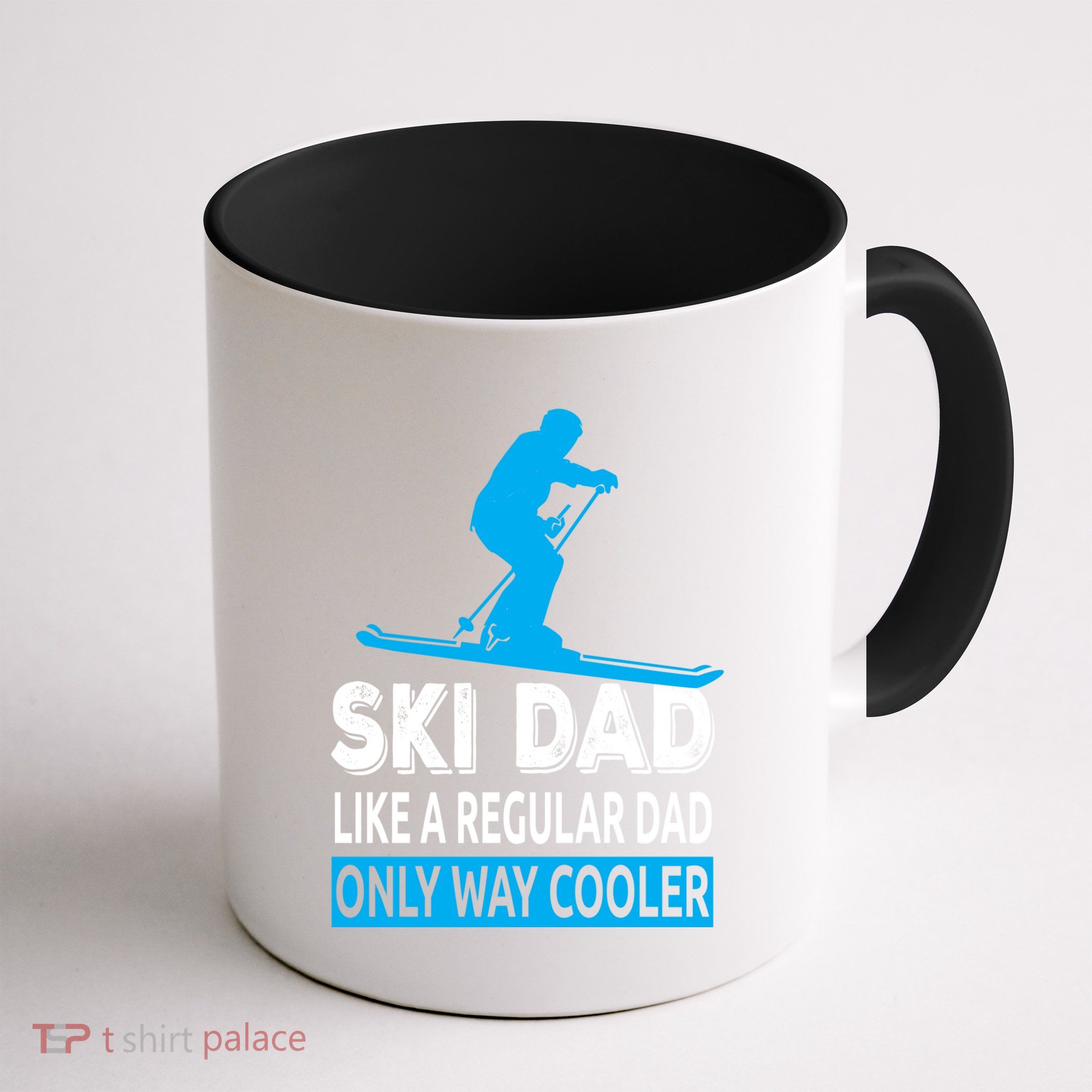 Ski Dad Like A Regular Dad Only Way Cooler Skiing Cute Gift Mug