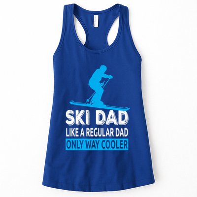 Ski Dad Like A Regular Dad Only Way Cooler Skiing Cute Gift Womens Tank Top