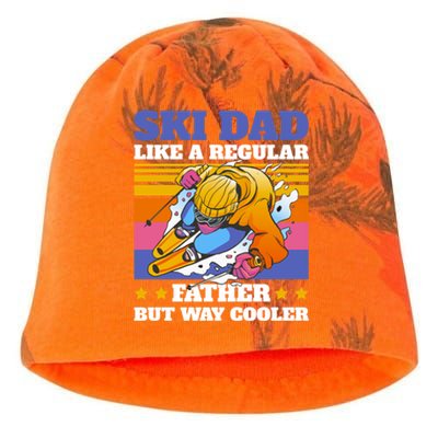 Ski Dad Like A Regular Dad But Way Cooler For Fathers Day Gift Kati - Camo Knit Beanie