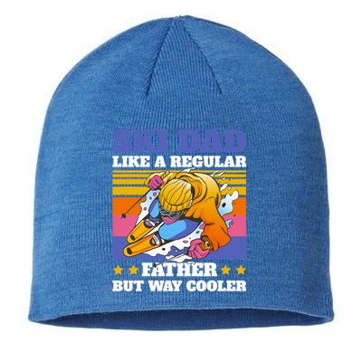 Ski Dad Like A Regular Dad But Way Cooler For Fathers Day Gift Sustainable Beanie