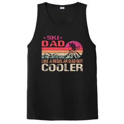 Ski Dad Like A Regular Dad But Cooler Ski Skier Meaningful Gift PosiCharge Competitor Tank