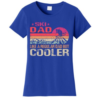 Ski Dad Like A Regular Dad But Cooler Ski Skier Meaningful Gift Women's T-Shirt