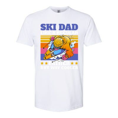 Ski Dad Like A Regular Dad But Way Cooler For Fathers Day Gift Softstyle CVC T-Shirt