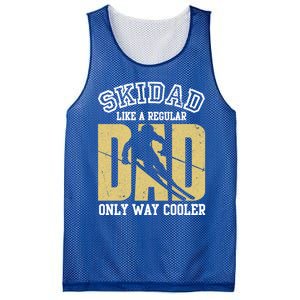 Ski Dad Like A Regular Dad Only Way Cooler Cute Gift Mesh Reversible Basketball Jersey Tank