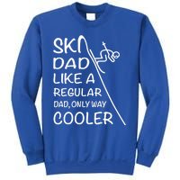 Ski Dad Like A Regular Dad Only Way Cooler Cute Gift Daddy Skier Gift Sweatshirt