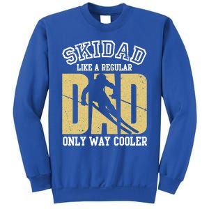 Ski Dad Like A Regular Dad Only Way Cooler Gift Sweatshirt