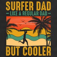 Surfer Dad Like Regular Dad But Cooler | Surfing Dad Cool Comfort Performance Bucket Hat