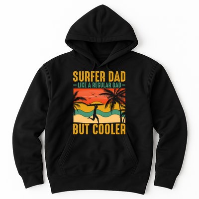 Surfer Dad Like Regular Dad But Cooler | Surfing Dad Hoodie