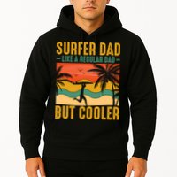 Surfer Dad Like Regular Dad But Cooler | Surfing Dad Hoodie