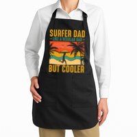 Surfer Dad Like Regular Dad But Cooler | Surfing Dad Apron