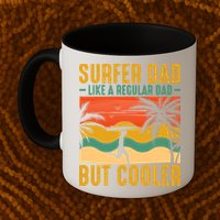Surfer Dad Like Regular Dad But Cooler | Surfing Dad Mug