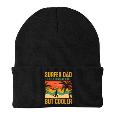 Surfer Dad Like Regular Dad But Cooler | Surfing Dad Beanie