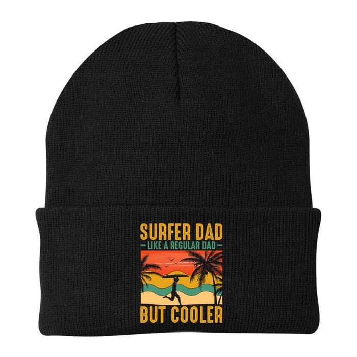 Surfer Dad Like Regular Dad But Cooler | Surfing Dad Beanie