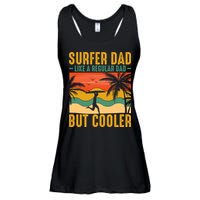 Surfer Dad Like Regular Dad But Cooler | Surfing Dad Ladies Essential Flowy Tank