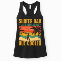 Surfer Dad Like Regular Dad But Cooler | Surfing Dad Womens Tank Top