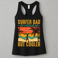 Surfer Dad Like Regular Dad But Cooler | Surfing Dad Womens Tank Top
