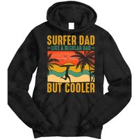 Surfer Dad Like Regular Dad But Cooler | Surfing Dad Tie Dye Hoodie