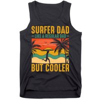 Surfer Dad Like Regular Dad But Cooler | Surfing Dad Tank Top