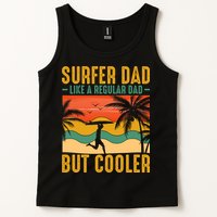 Surfer Dad Like Regular Dad But Cooler | Surfing Dad Tank Top