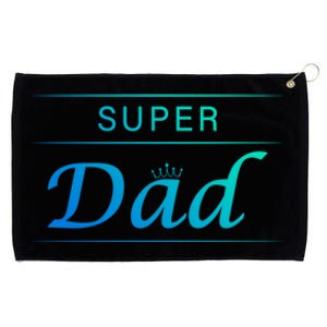 Super Dad Likes A Hero Legend Tee 4 Daddy Father And Dad Gift Grommeted Golf Towel