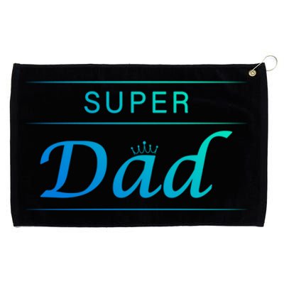 Super Dad Likes A Hero Legend Tee 4 Daddy Father And Dad Gift Grommeted Golf Towel