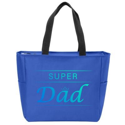 Super Dad Likes A Hero Legend Tee 4 Daddy Father And Dad Gift Zip Tote Bag