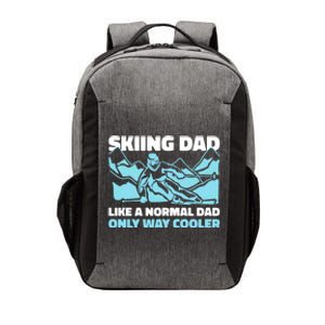 Skiing Dad Like A Regular Dad But Cooler For Father's Day Gift Vector Backpack