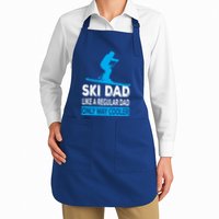 Ski Dad Like A Regular Dad Only Way Cooler Skiing Gift Apron