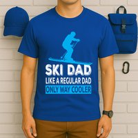 Ski Dad Like A Regular Dad Only Way Cooler Skiing Gift T-Shirt