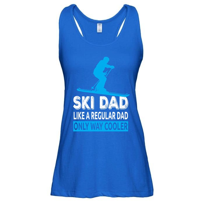 Ski Dad Like A Regular Dad Only Way Cooler Skiing Gift Ladies Essential Flowy Tank