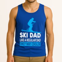 Ski Dad Like A Regular Dad Only Way Cooler Skiing Gift Tank Top